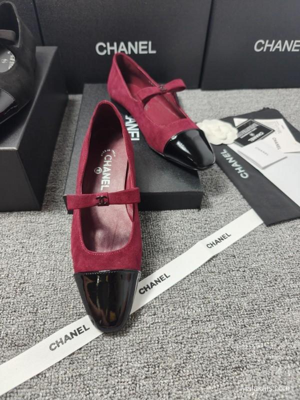 Chanel Classic Slingback Bow Flats - LY00290