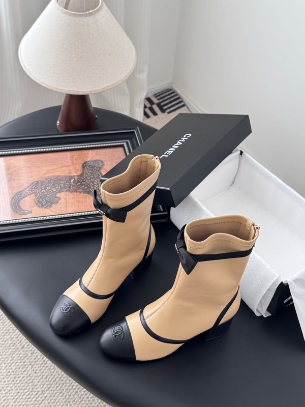 Chanel 2025 SS New Bow Ankle Boots - LY00