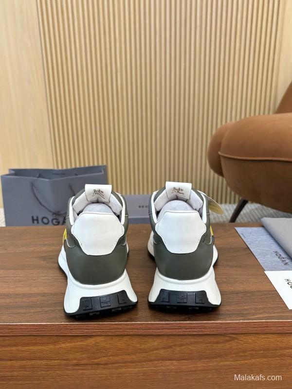 Hogan H-STRIPES Series Chunky Platform Dad Shoes Casual Sneakers - AS00350