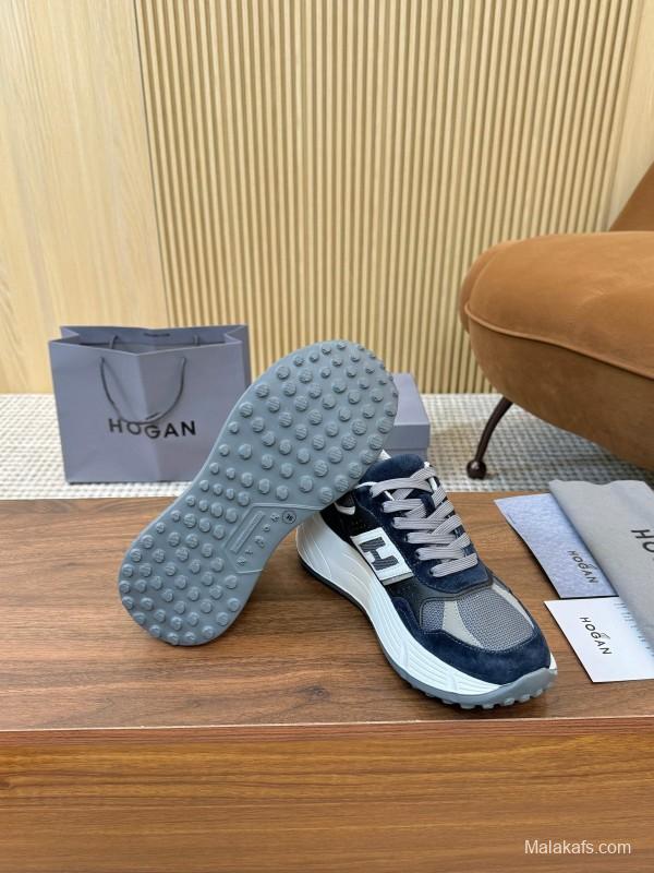 Hogan H-STRIPES Series Couple Chunky Platform Sneakers - LY00370/LY00380