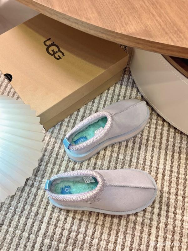 UGG Tazz Platform Wool Slipper Boot - MJ00230