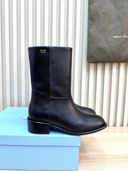 Prada 2025 SS Mid Boots - LY0370
