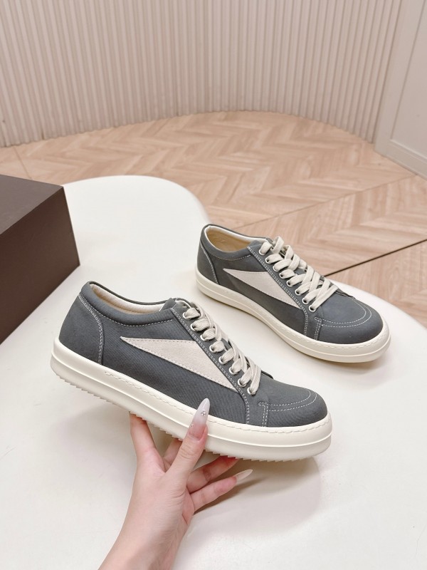 Rick Owens 2025 SS Dark Series High Street Casual Shoes - LY00280/LY00290