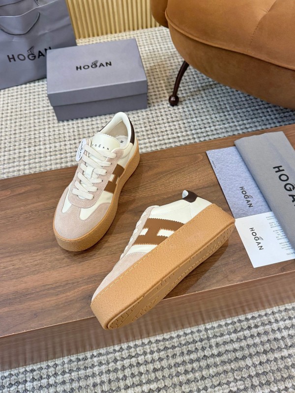 Hogan Platform Series H698 Thick Sole Casual Sneakers - H698