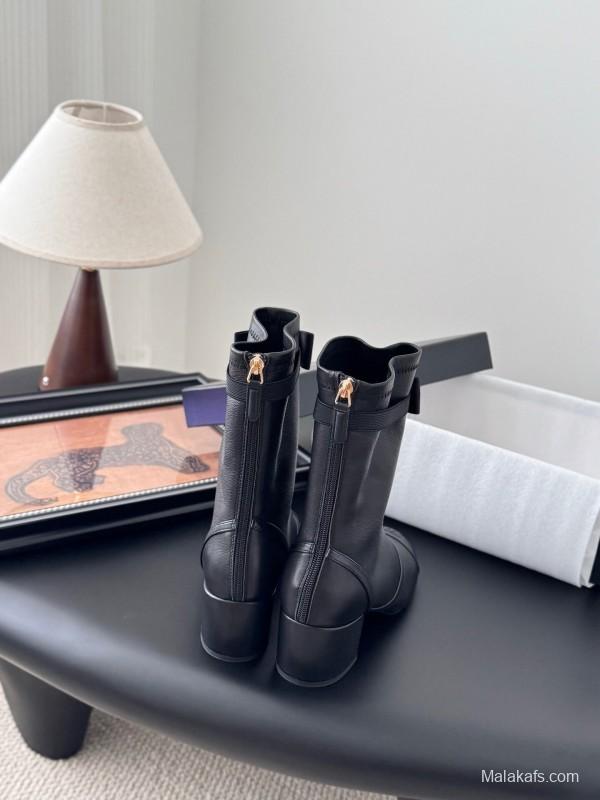 Chanel 2025 SS New Bow Ankle Boots - LY00