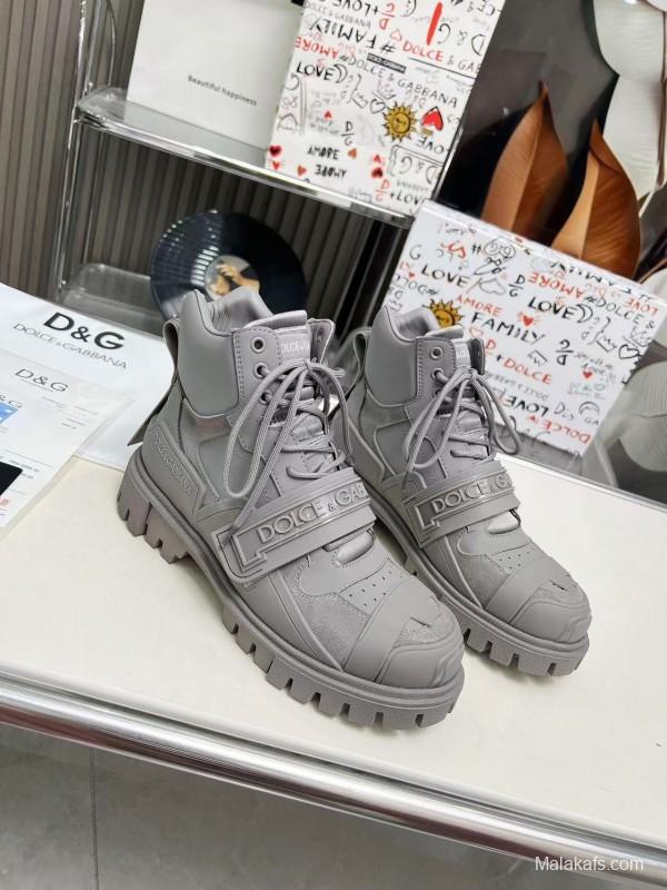 D&G 2025 SS Platform Derby Casual Shoes - AS00390