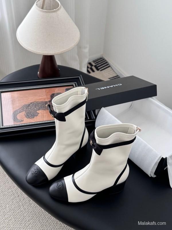 Chanel 2025 SS New Bow Ankle Boots - LY00