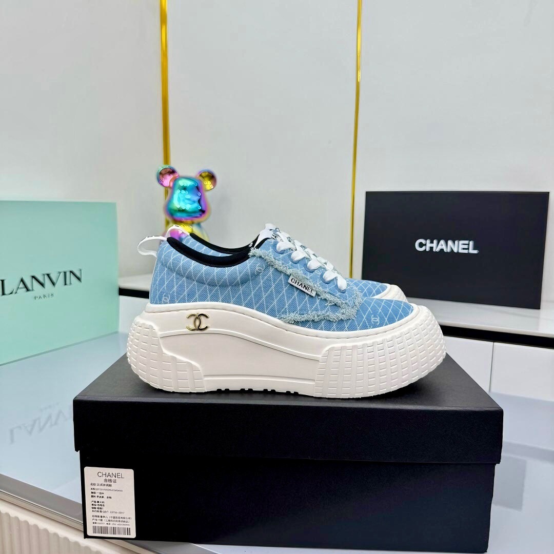 Chanel 2025/SS Small Chanel Loafers Panda Shoes - LY00330