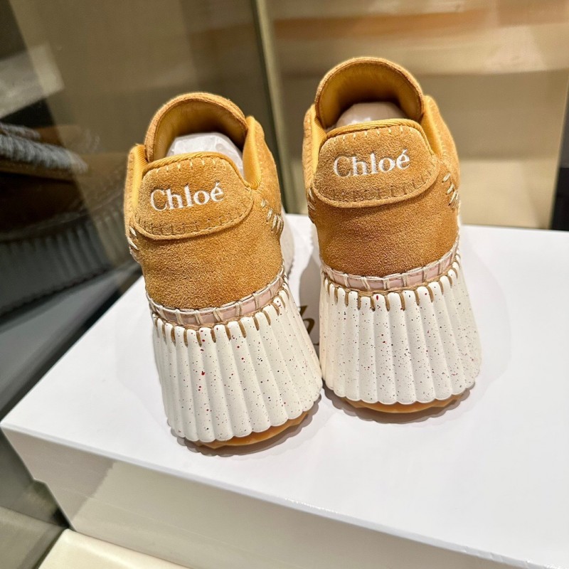 Chloe 2025/SS Hand-Stitched Casual Shoes - LY00350
