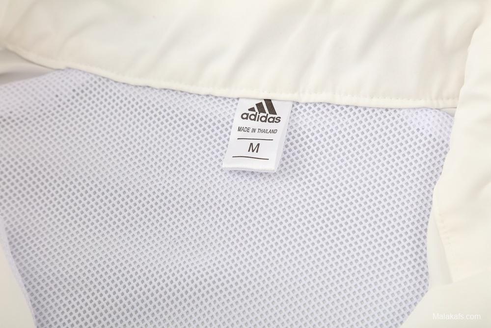 25/26 Liverpool White S-2XL Half Zipper Jacket+Long Pants