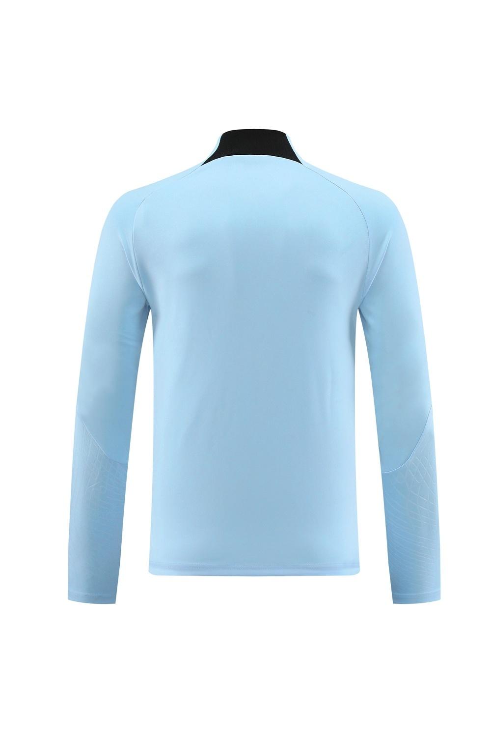 25/26 Inter Milan Sky Blue Half Zipper Jacket+Long Pants