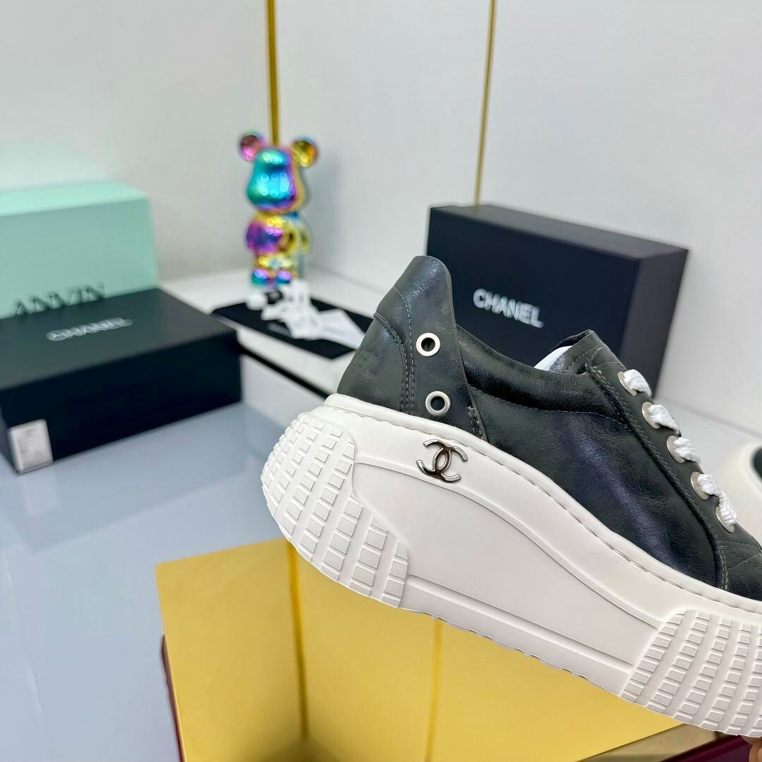 Chanel 2025 SS Panda Loafers Casual Sports Shoes - LY00330