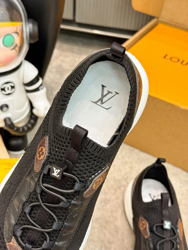 Louis Vuitton Olympia Series Knit Sneakers - AS00291
