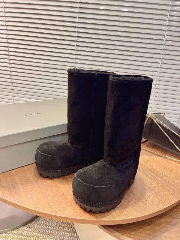 Balenciaga 2025 SS Oversized High Heel Snow Boots - AS00570
