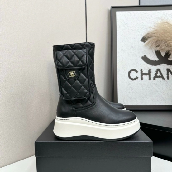 Chanel 2025/SS Short Boots Essential Fall/Winter Item - LY00390
