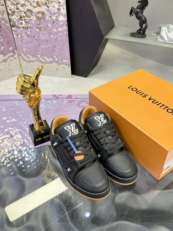 Louis Vuitton LV Trainer Maxi Sneakers with Monogram Details - AS00360