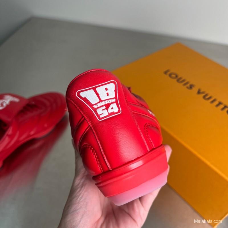 Louis Vuitton Footprint Soccer Sneakers - YC