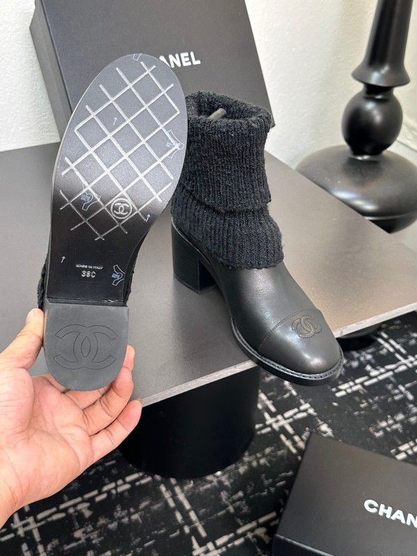 Chanel 2025/SS Short Boots Essential Autumn/Winter Item - LY00260