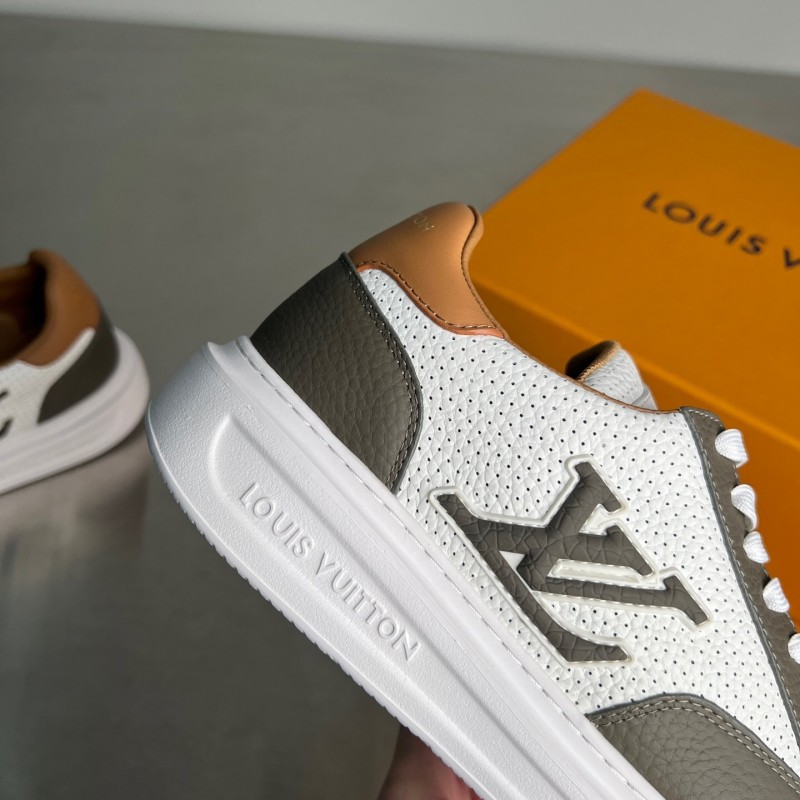 Lv Beverly Hills Low Top Fashion Sneakers Men's Shoes - YC