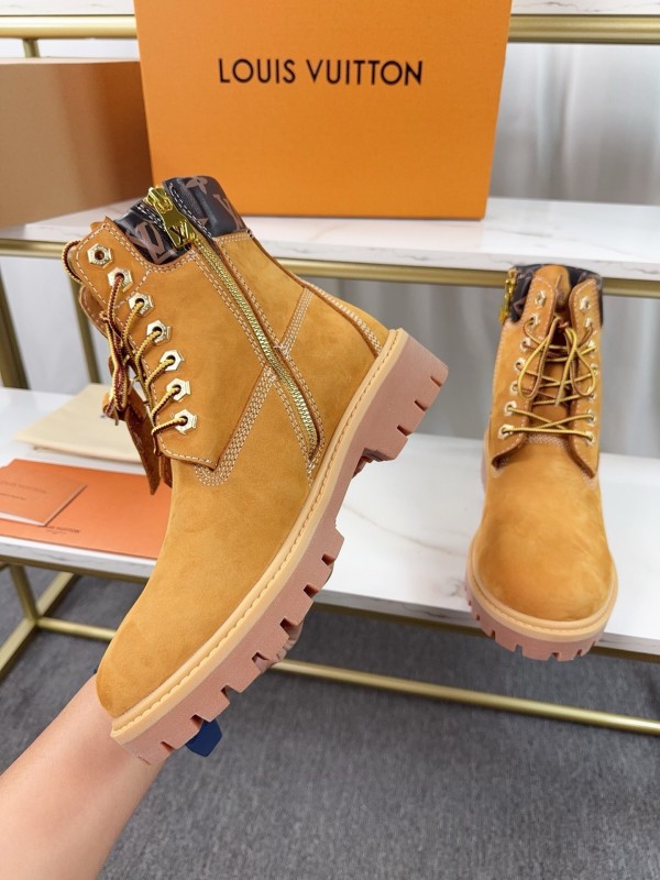 Timberland 6-Inch Monogram Ankle Boots Waterproof Suede Collaboration - LY00380