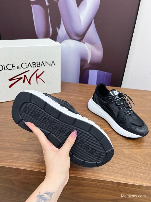 Dolce & Gabbana 2025 SS Casual Shoes with Exaggerated Fashion Style - AS00320