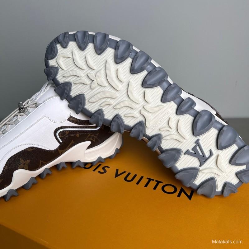 Louis Vuitton LV Circle Low-Top Casual Shoes with Anti-Slip Metal Accessories - YC