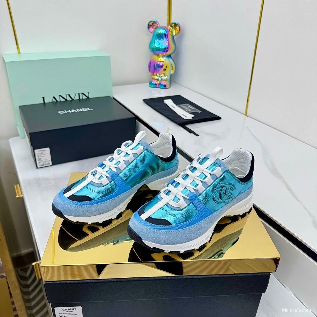 Chanel 2025 SS Chunky Sole Casual Sneakers - LY00310