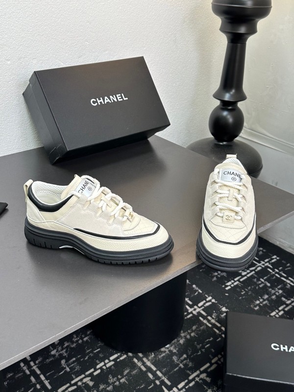 Chanel 2025 SS Milan Runway Chunky Sole Sneakers - LY00320