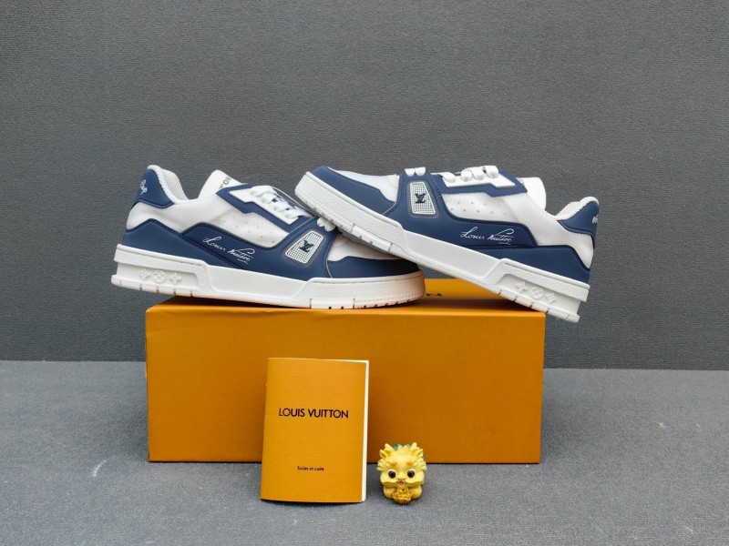 Lv Tarine Trainer Retro Basketball-Inspired Casual Shoes - AS00400