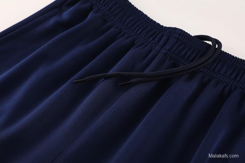 25/26 Napoli White Full Zipper Jacket+Long Pants