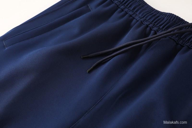 25/26 Arsenal  Navy Blue  Full zipper Jacket Tracksuit+ long pants