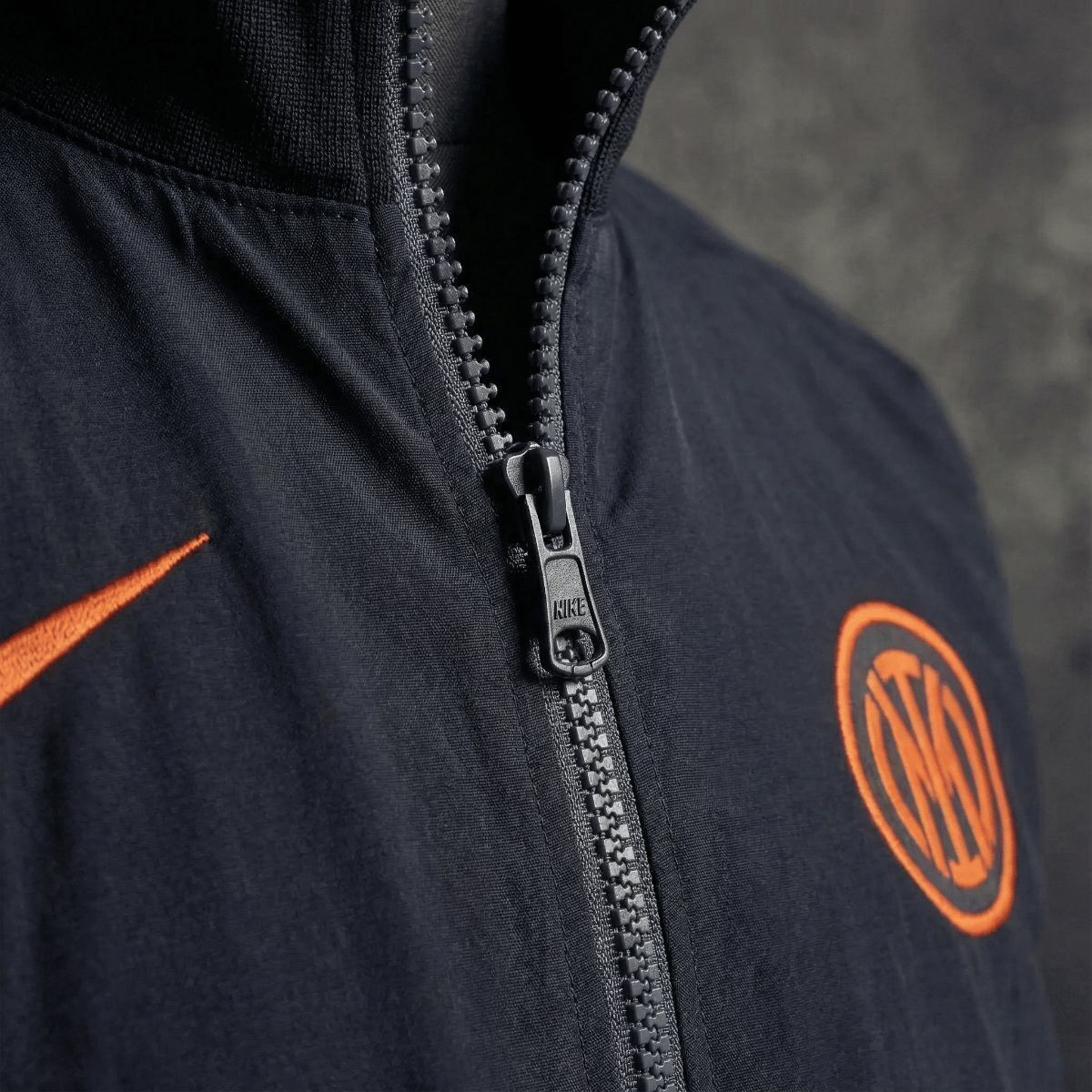 2026 Inter Milan Black Jacket Windbreaker