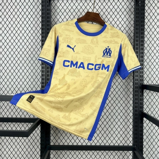 2025/26 Mens Olympique Marseille Fourth Jersey