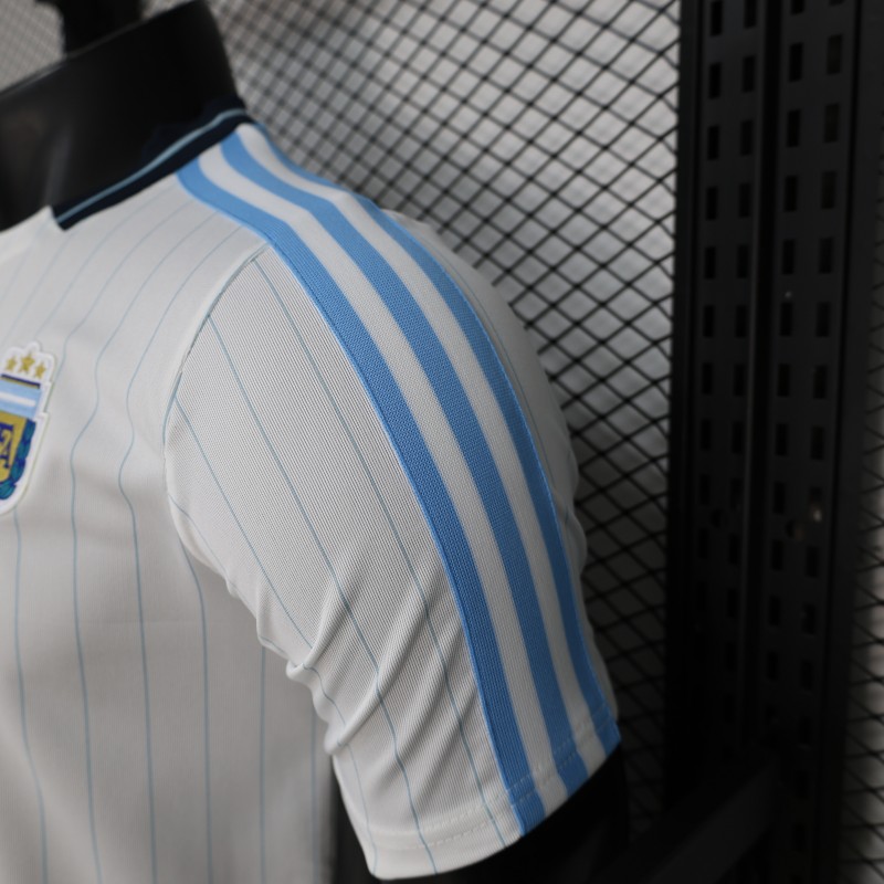 Player Version 2026 Argentina White Terrace Icons Jersey