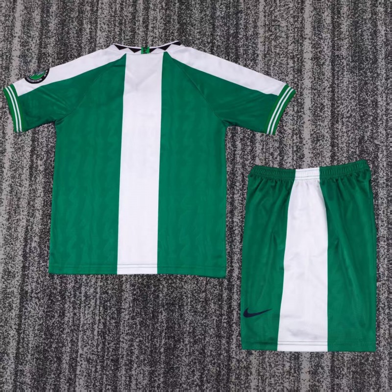 Retro Kids 1996  Nigeria Green Home Jersey
