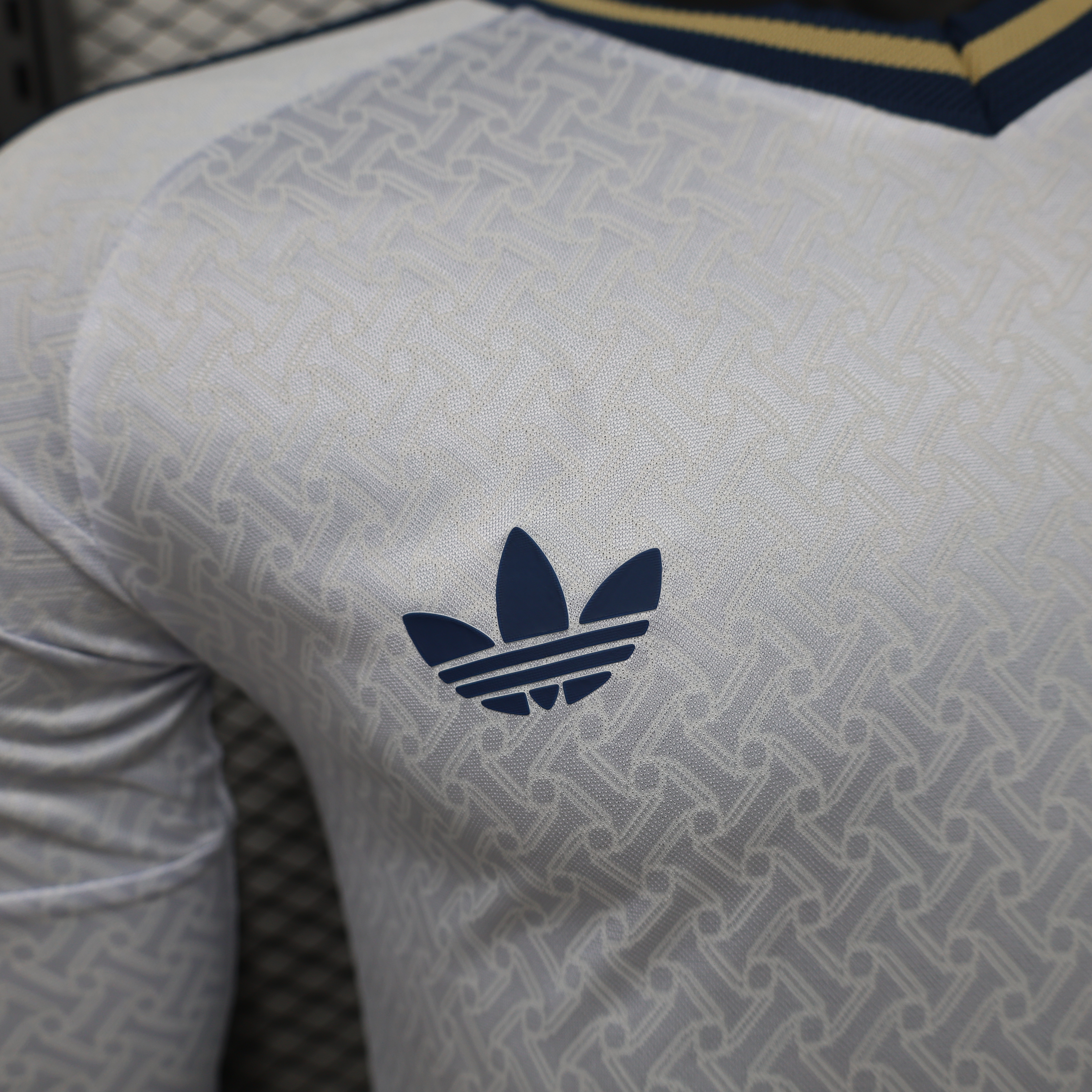 Player Version 2026 Italy Away White  Long Sleeve Jersey