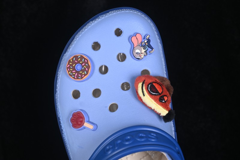 Disney x Crocs Classic Clog EVA Casual Shoes Featuring Zootopia Design - Disney Zootopia Clog