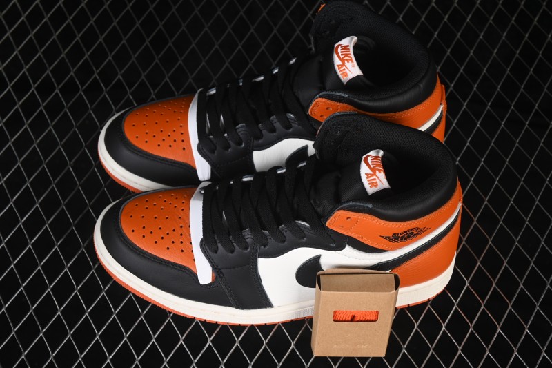 Nike Air Jordan 1 High OG Shattered Backboard Basketball Shoes - DZ5485-008