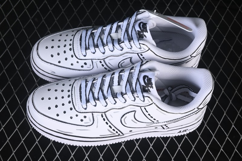 Nike Air Force 1 '07 Low Air Force 1 Low Casual Sneakers - DD8959-100