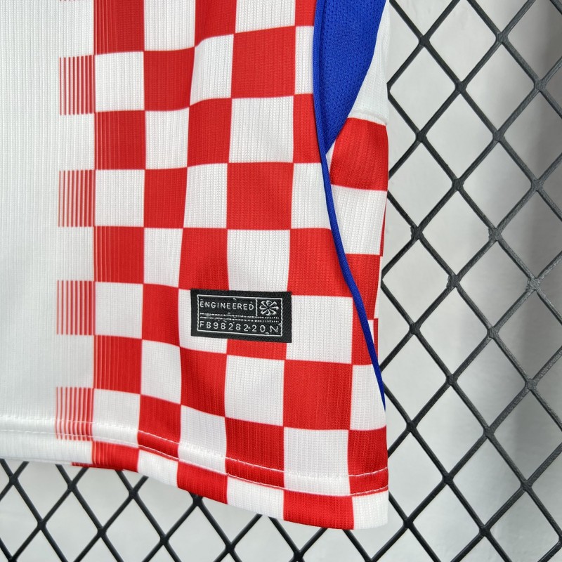 2026 Kids Croatia World Cup Home Kit