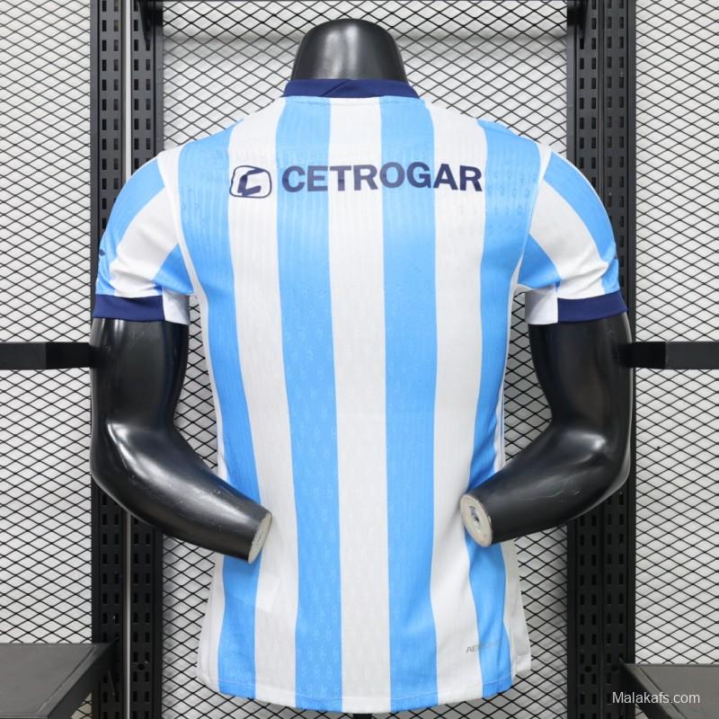 Player Version 26/27 Racing Club Blue & White Stripes Home Jersey