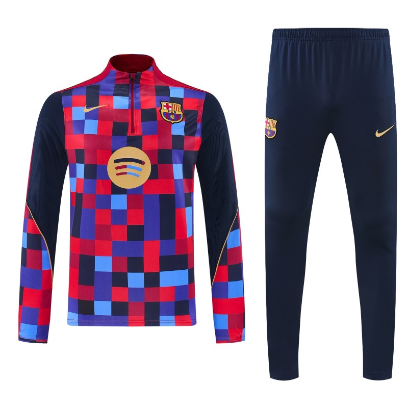 26/26 Barcelona Half Zipper Jacket Tracksuit + Long Pants