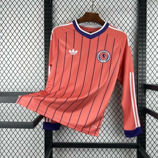 2026 Mens Scotland World Cup Away Long Sleeve Jersey