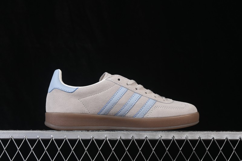 Adidas Originals Gazelle Indoor Retro Low-Top Sneakers with Suede Upper and Gum Rubber Outsole - JR2432