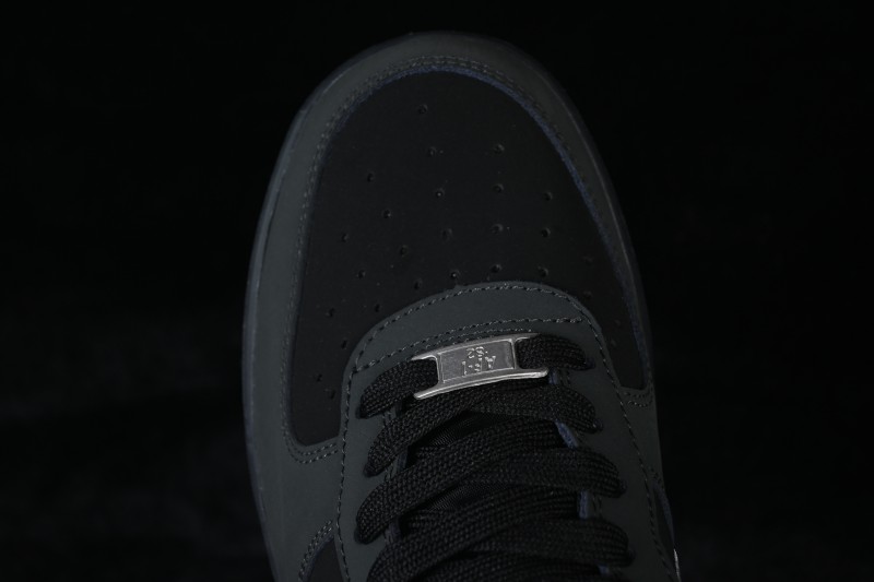 Nike Air Force 1 '07 Low Basketball Shoes with Classic Leather Design - IB6842-002