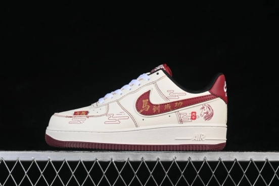 Nike Air Force 1 '07 Low Year of the Horse Limited Edition Canvas Casual Skateboarding Shoes - DN1688-823