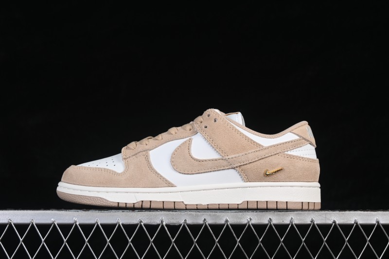 Nike SB Dunk Low Year of the Horse White Wheat Yellow Low-Top Skateboarding Shoes - IO4244-101