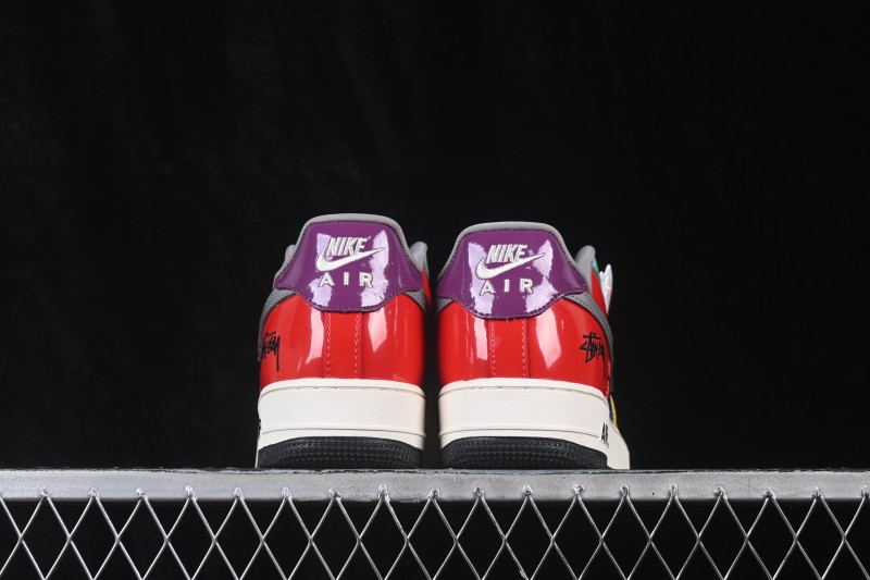 Nike Air Force 1 '07 Low Retro Basketball Shoes with Full-Length Air Cushion - DD1982-376