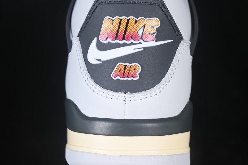 Nike Air Jordan 4 Retro Comic Style Basketball Shoes - JA1135-100