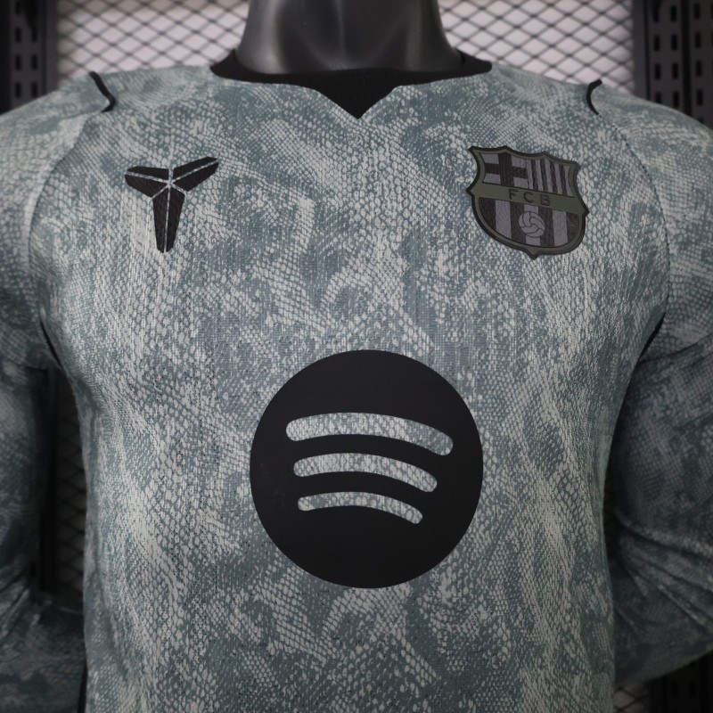 Player Version 26/27 FC Barcelona Goalkeeper Long Sleeve Home Jersey